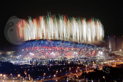 2008年奧運會燃放現場